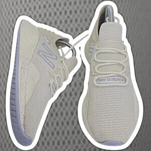 New Balance Fresh Foam ROAV Men 5.5 Women 7 Cream Violet Running Shoes Sneakers